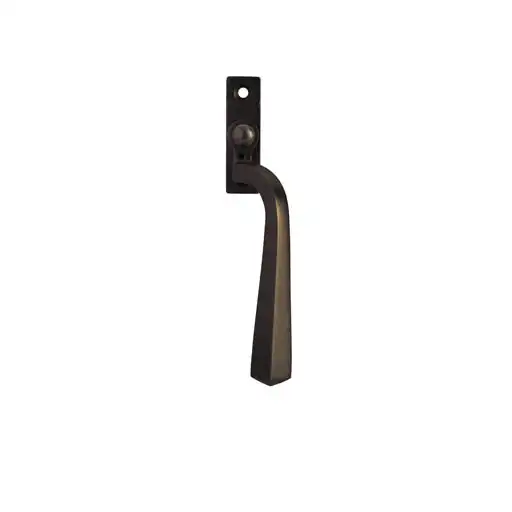 Hardwick Classic Burley Window Handle - Tudor Bronze - Front