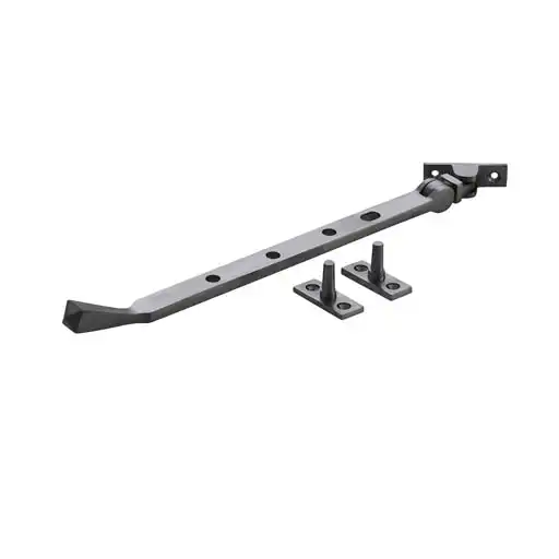 Hardwick Classic Burley Window Stay - Satin Chrome
