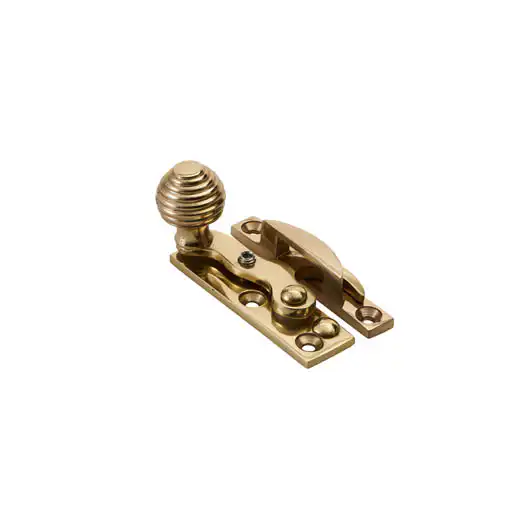 Hardwick PB Reeded Narrow locking claw fastener